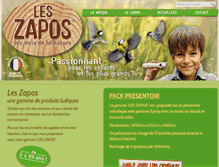 Tablet Screenshot of leszapos.com